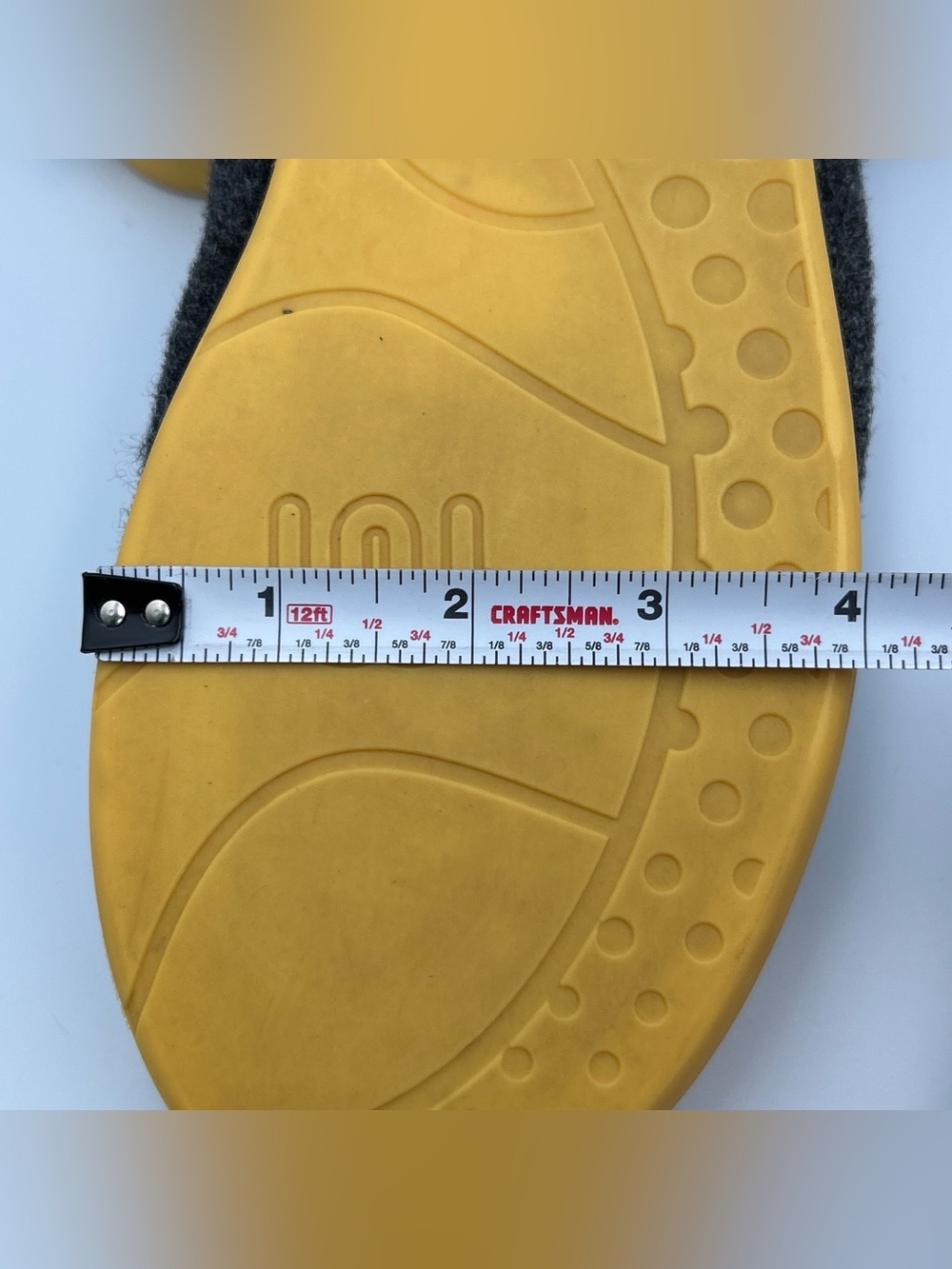 MAHABIS Classic Slippers US Size 8.5/9 Slip On Loafer Indoor Outdoor Gray Felt - Picture 11 of 13